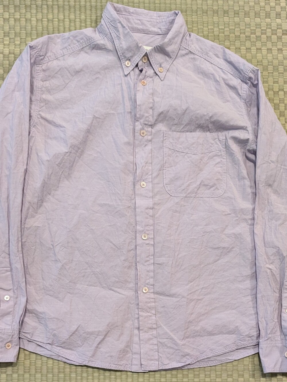 A Kind of Guise Cotton Silk Blend Oxford Shirt Men's Size XL Made in Germany